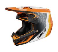 Casco da motocross Shot Speed Hybrid arancione lucido XS