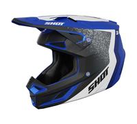 Shot Speed Hybrid Casco da motocross, blu, taglia L per maschi