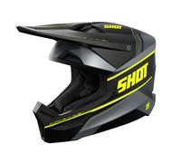 Shot Furious Dust Mips Casco da motocross, Giallo opaco, Taglia L (59/60)