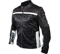 SHOT RACE GEAR Giacca Enduro unisex, nero/bianco, L