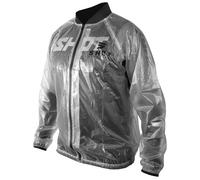 Shot 2.0 Windbreaker Giacca pioggia per bambini, bianco, taglia 6 - 7