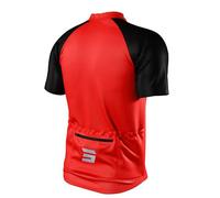 Shot Race Gear Maglia A Maniche Corte Unlimited Zip Red