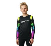 Shot Contact Nitro Maglia motocross bambini, multicolore, taglia 12 - 14 13 - 14 12/14 12 anni 13 anni