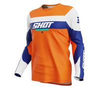 §Maglia Cross Bambino Shot Draw League Arancio§