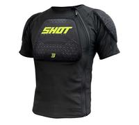 Maglia Protettiva Cross Shot Airlight Nero-Giallo Neon S Nero
