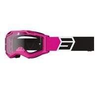 Shot Occhiali da motocross Assault 2.0 Solar off-road nero-rosa per maschi