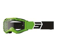 Maschera Cross Shot Assault 2.0 Solar Verde Lucido Verde Lucido