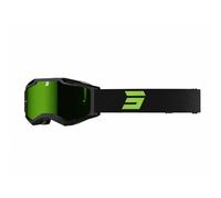 Shot Race Gear Iris 2.0 Tech Off-road Goggles Nero Iridium Green/CAT2