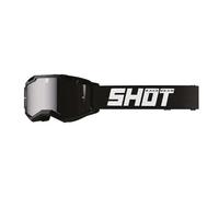 Maschera Cross Shot Race Gear Rocket 2.0 Solid Youth 27 Nero Lucido Nero Lucido