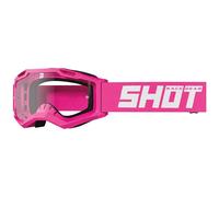 Shot Rocket Kid 2.0 Occhiali da motocross, rosa per bambini
