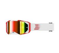 Maschera Cross Shot Race Gear Lite Calm 27 Rosso Lucido Rosso Lucido