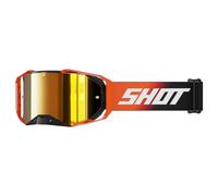 Shot Race Gear Lite Solid Off-road Goggles Arancione