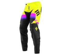 Shot Devo X-Trem Pantaloni da motocross, nero-giallo, taglia 36 per maschi