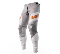 Shot Aerolite Ultima Pantaloni Motocross, grigio-arancione, taglia 42 per maschi