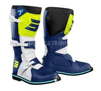 Shot Stivali da motocross Race 2 Blu/Giallo Uomo Taglia 41