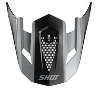 Frontino Casco Cross Shot Race Gear Lite S10 27 Nero/Grigio Opaco Nero,Grigio Opaco