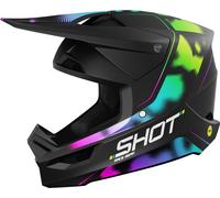 Casco Cross Shot Race Nitro Nero OpacoL Nero Opaco