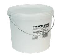 Shot Sabbiatura Perline Vetro 5kg Plastica Vasca - Sealey B5KG Nuovo
