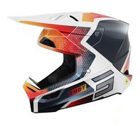 §Casco Cross Shot Race Phaser Blu-Rosso Perly§