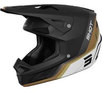 Shot Speed Atomic Mips Casco da motocross, oro, taglia L per maschi