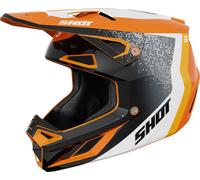 Shot Speed Hybrid Off-road Helmet Arancione,Nero L