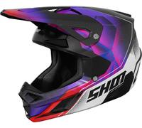 Casco da motocross per bambini Shot Speed Olymp Pearl Purple M
