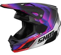 Shot Casco da motocross Speed Olymp viola perla XS