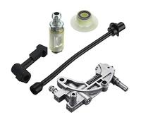 SHOTAY Pompa Olio Filtro Tubo Tubo Linea Kit Vite Senza fine per Cinese 45CC 52CC 58CC 4500 5200 5800 Motosega Pezzi di Ricambio