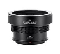 SHOTEN UMS M645 Adattatore per obiettivo Sistema di montaggio Unverisal Mamiya 645 Obiettivo di montaggio per HasselBlad X1D X2D Fuji GFX 100II 50SII Nikon Z