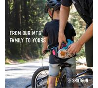 Shotgun Combo Corda Di Traino Mtb + Marsupio Per Bambini Multicolor