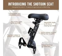 Shotgun Sella Kids Black