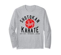 Shotokan Karate Japan Martial Arts Maglia a Manica