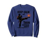 Shotokan Karate Keep Calm e Allena Le Arti Marziali Felpa