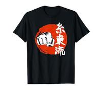 Shotokan Karate Pugno Kanji Dojo Budo Vintage Maglietta