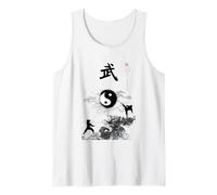 Shotokan - Uniforme per karate, karate, calligrafia Canotta