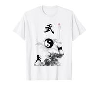 Shotokan - Uniforme per karate, karate, calligrafia Maglietta