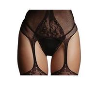 Shots Le Désir - Fishnet And Lace Bodystocking - Black