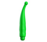 Shots Luminous - Lyra 10-Speeds ABS Bullet With Silicone Sleeve - Green