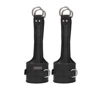 Shots Ouch! Pain - Suspension Cuffs Leather Hands & Feet - Black
