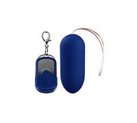 Shots Shots Toys - Big 10 Speed Remote Vibrating Egg - Blue