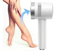 SHOUJIK Pedicure Elettrico Professionale Calli Piedi Epilatore Senza Fili Rimozione della Pelle Morta per la Cura dei Piedi Vieni con 3 Teste a Rullo