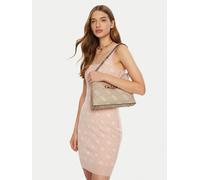 GUESS borsa a tracolla Izzy Top Zip Shoulder Bag Sand Logo
