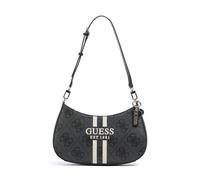 Guess Noelle 4G Logo Borsa a spalla grigio scuro, pelle sintetica, donna