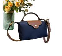 Shoulder Bag Purse Trendy Adjustable Strap Two Tone Cute
