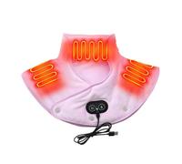 Shoulder Heating Pad with Massage, Heated Wrap with Massager, Vibration Massage Wrap, Heated Neck and Shoulder Pad, Heat Wrap for Back, Heat and Massage Pad, Adjustable Heat Shoulder Wrap