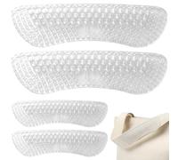 Shoulder Strap Pad - 4 Piece Silicone Anti Slip Pads | Protective Cushions | 9.2x2.8cm, Soft Silicone Material, Anti Slip , Protective Cushion Design, Helps Reduce Shoulder Pressure, For Handbags