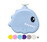 Shouxiut Tagliaunghie elettrico per cani, 3 modalità regolabili, a di dinosauro, 40 dB, a basso rumore, senza fili, strumento delicato per la toelettatura di cuccioli e gattini