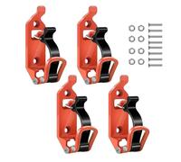 Shovel Holder - 4 Pieces Heavy Duty Quick Release Tool Organizer | Wall Truck Axe Holder Tool Storage Rack | for Garage Boat Firefighting Utility Vehicle Suv Van Trailer, Roof Rack Mount