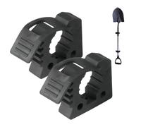 Shovel Holder for Truck - Shovel Holder Rubber Clamp Mount, 2 Quick Release Shovel Mount, Offroad Shovel Mount, Fire Extinguisher Holder for Cars Trucks Tractors Trailers