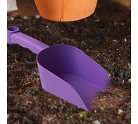Shovel Spoons, Garden Scoop Tools, Cat Litter Spade, Lightweight Portable Design, Non-Slip Comfortable Grip, 3 Pack Assorted Colors, Indoor Planting Succulent Care, 23cm Purple Green White Red